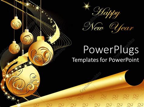 New Year Slides Template
